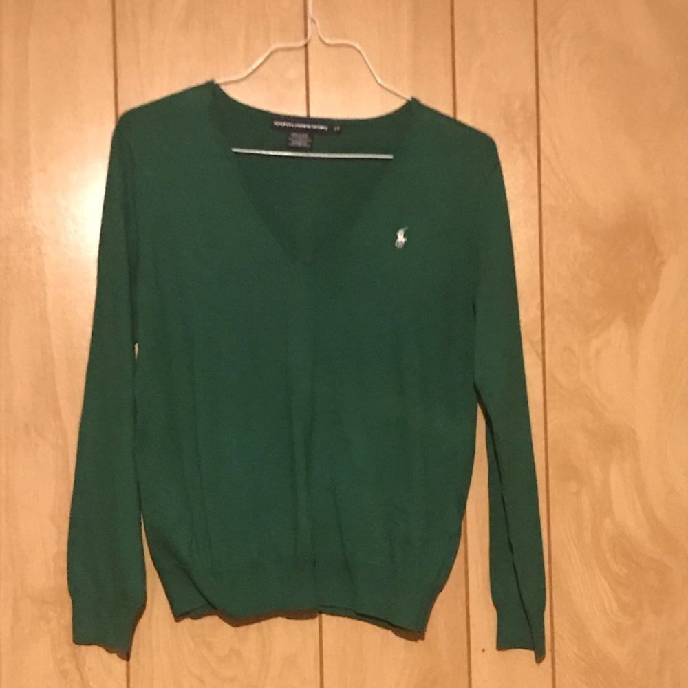 Women polo sweater